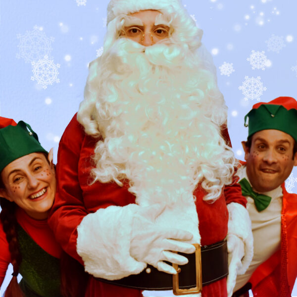 Le père Noël et ses lutins